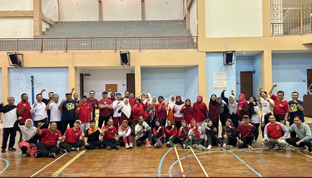 Senam Bersama Menyongsong HUT RI Ke-79 yang Sehat dan Sejahtera