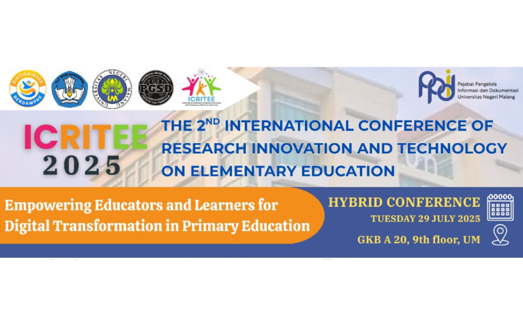 The 2nd International Conference of Research Innovation and Technology on Elementary Education (ICRITEE 2025)