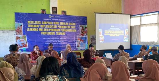 Akselerasi Adaptasi Deep Learning untuk Guru SD di Poncokusumo, Tingkatkan Kualitas Pembelajaran Abad 21