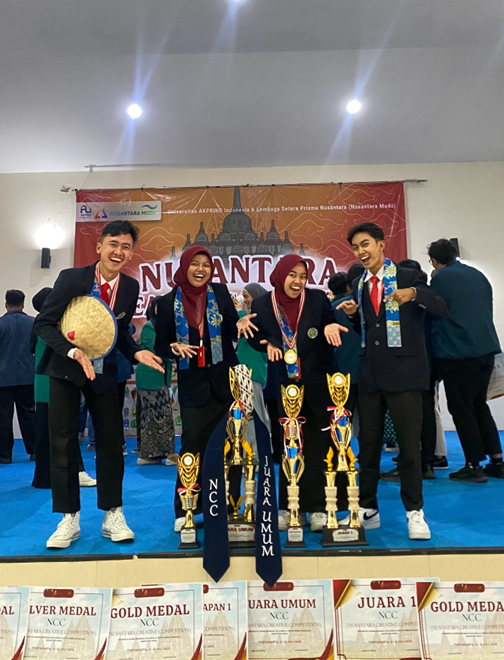 Mahasiswa PGSD UM Raih Juara Umum Nasional di Nusantara Creative Competition (NCC) 2025