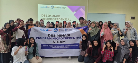 Diseminasi Program Microcredential STEAM sebagai Upaya Penguatan Praktik Pembelajaran Inklusif