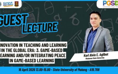 Penguatan Inovasi Pembelajaran Global melalui Guest Lecture tentang Game-Based Learning dan Integrasi Nilai Perdamaian